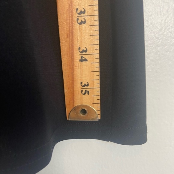 Emanuel Ungaro 90s Y2K Midi Dress Velvet Size S Color Black Goth Long Sleeves - Picture 9 of 10